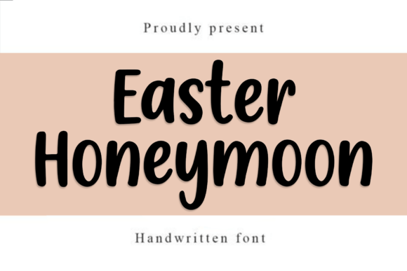 Designing with Heart: The Easter Honeymoon Font