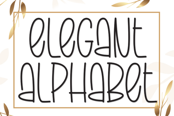 Elegant Alphabet: The Breezy Typeface for Modern Design