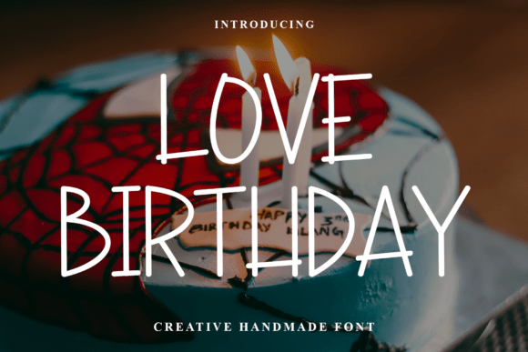 Elevate Your Brand with the Love Birthday Script Font