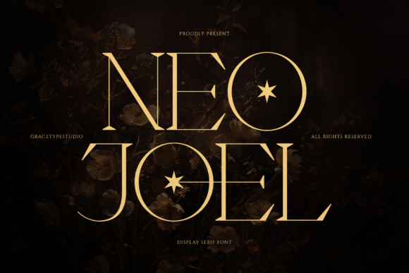 Elevating Visual Prestige with the Neo Joel Serif Typeface