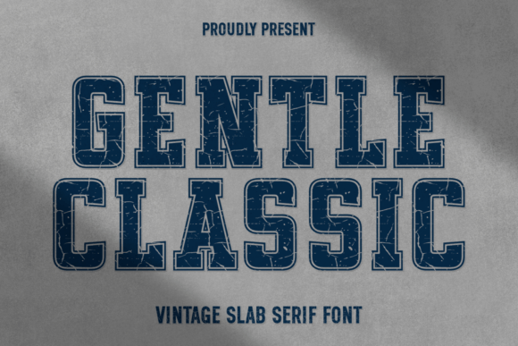 Gentle Classic: The Vintage Slab Serif for Timeless Branding