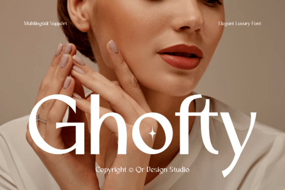 Ghofty: The Luxury Font for Modern Visual Identity