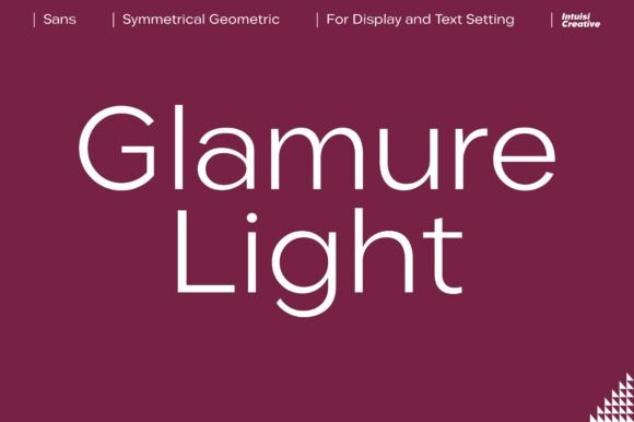 Glamure Light: The Epitome of Luxury Typography