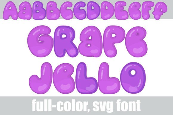 Grape Jello: A Typeface for Playful Branding
