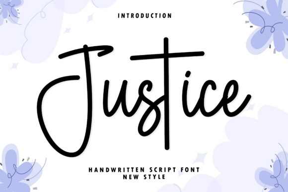 Justice: A Stylish Script Font for Modern Design