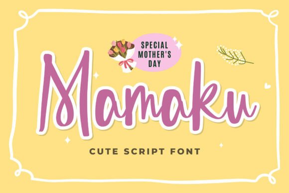 Mamaku: Celebrate Every Moment with Whimsical Typography