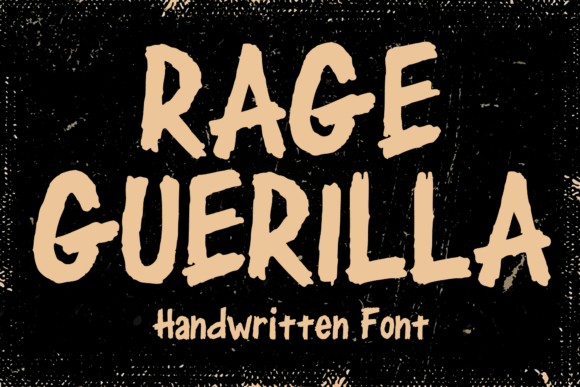 Rage Guerilla: Commanding Attention with Bold Typography