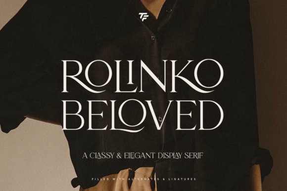 Rolinko Beloved: The Serif Font for Luxury Branding