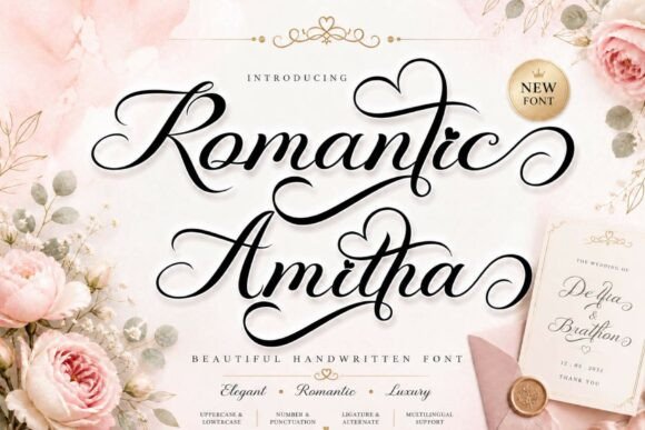 Romantic Amitha: Elegance for Modern Design