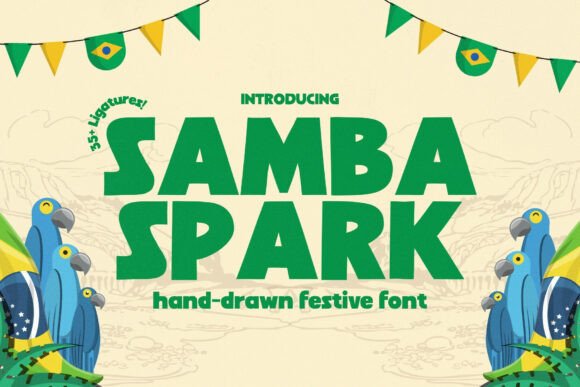 Samba Spark: Ignite Your Designs with Festive Energy