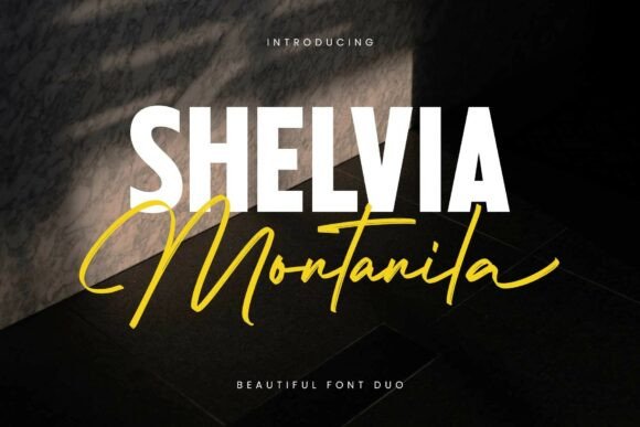 Shelvia Montanila: The Perfect Font Duo for Modern Design
