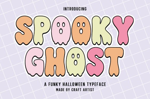 Spooky Ghost: The Playful Display Font for Halloween Designs