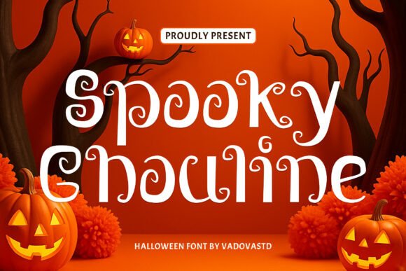 Spooky Ghouline: A Typeface for Enchanting Halloween Branding