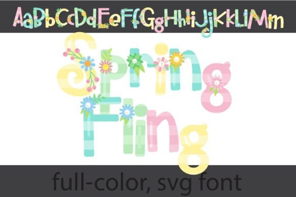 Spring Fling: A Typeface for Seasonal Branding