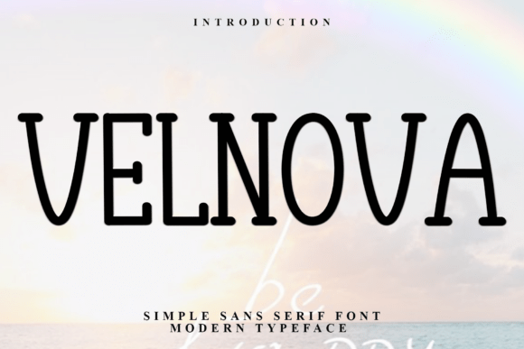 Velnova: The Festive Typeface for Holiday Design Magic